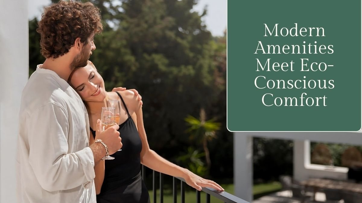 Modern eco-conscious amenities at Ambar Palms Resort, Faridabad Eco-friendly resort in Faridabad with modern sustainable amenities at Ambar Palms
